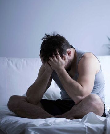 Against the background of prostatitis, a man may experience erectile dysfunction