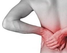 Lows pain in prostatitis