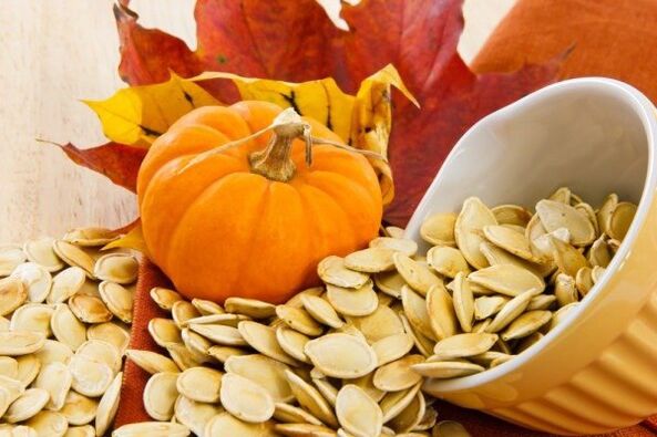 Pumpkin seeds for prostatitis