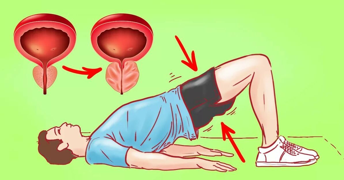 Exercises against prostatitis